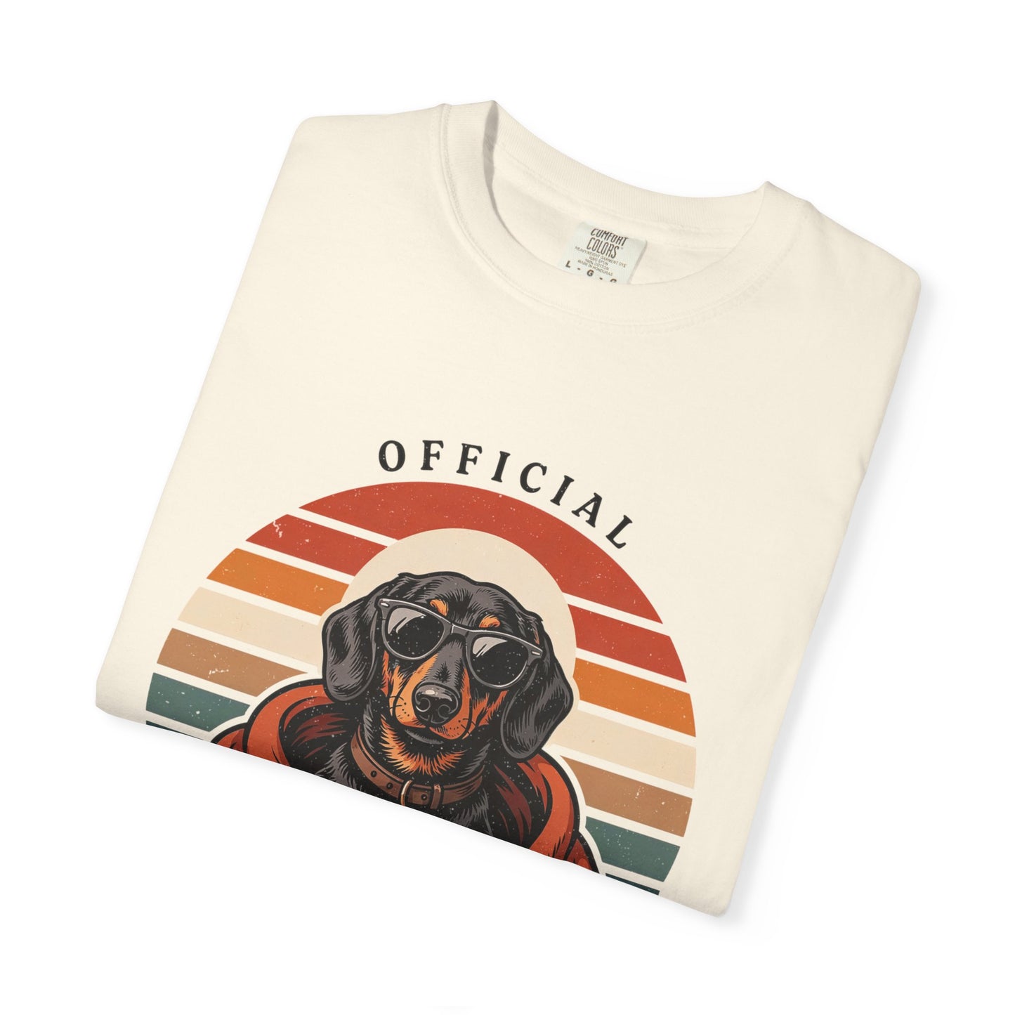 Blanket Inspector Dachshund T-Shirt — Funny Dog Lover Tee