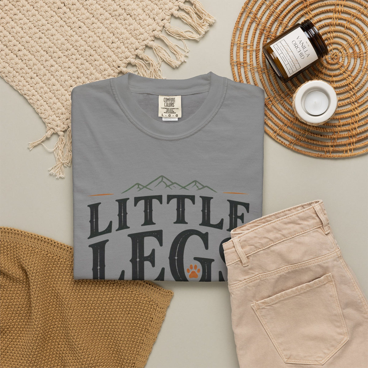 Dachshund Outdoor Adventure T-Shirt | Little Legs Big Adventures Hiking Shirt | Camping Dog Lover Apparel