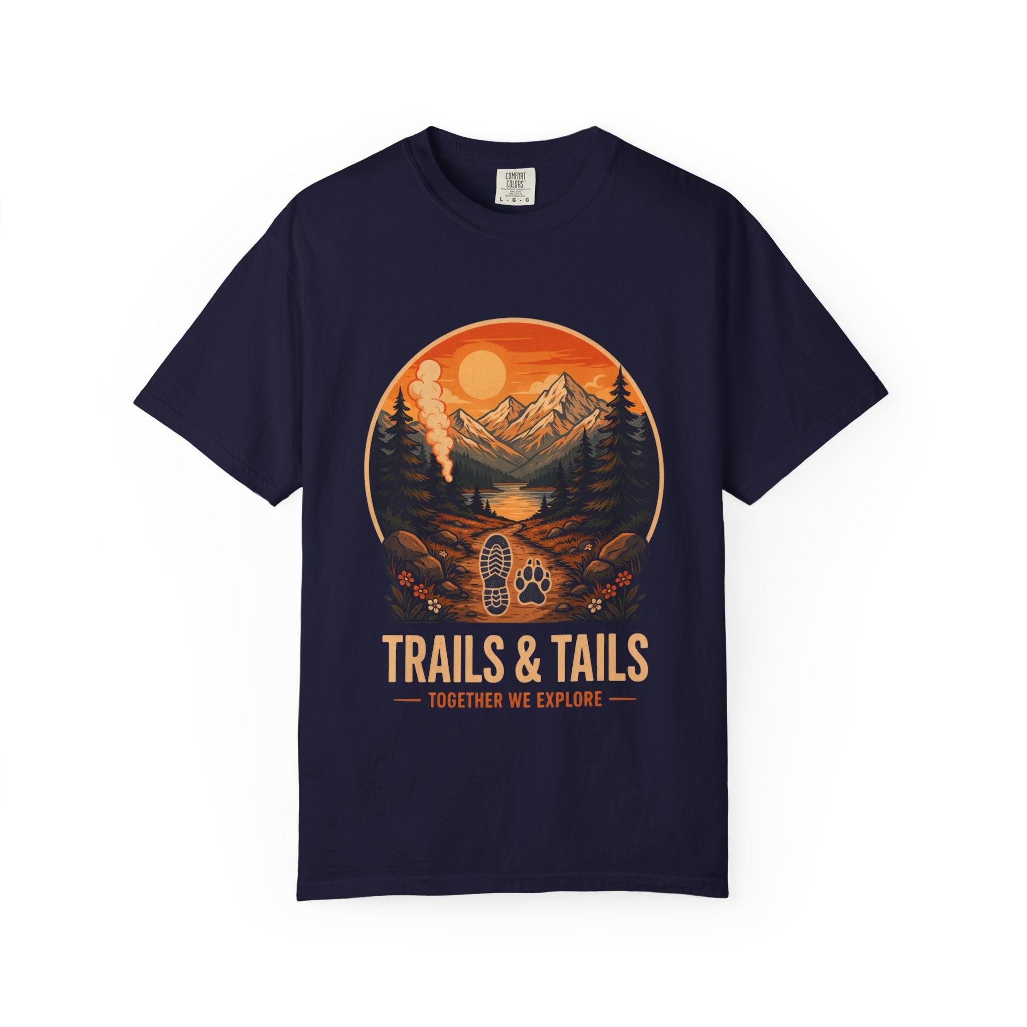 Vandrestier & Hale T-shirt — Mountain Lejrbåls Eventyr T-shirt