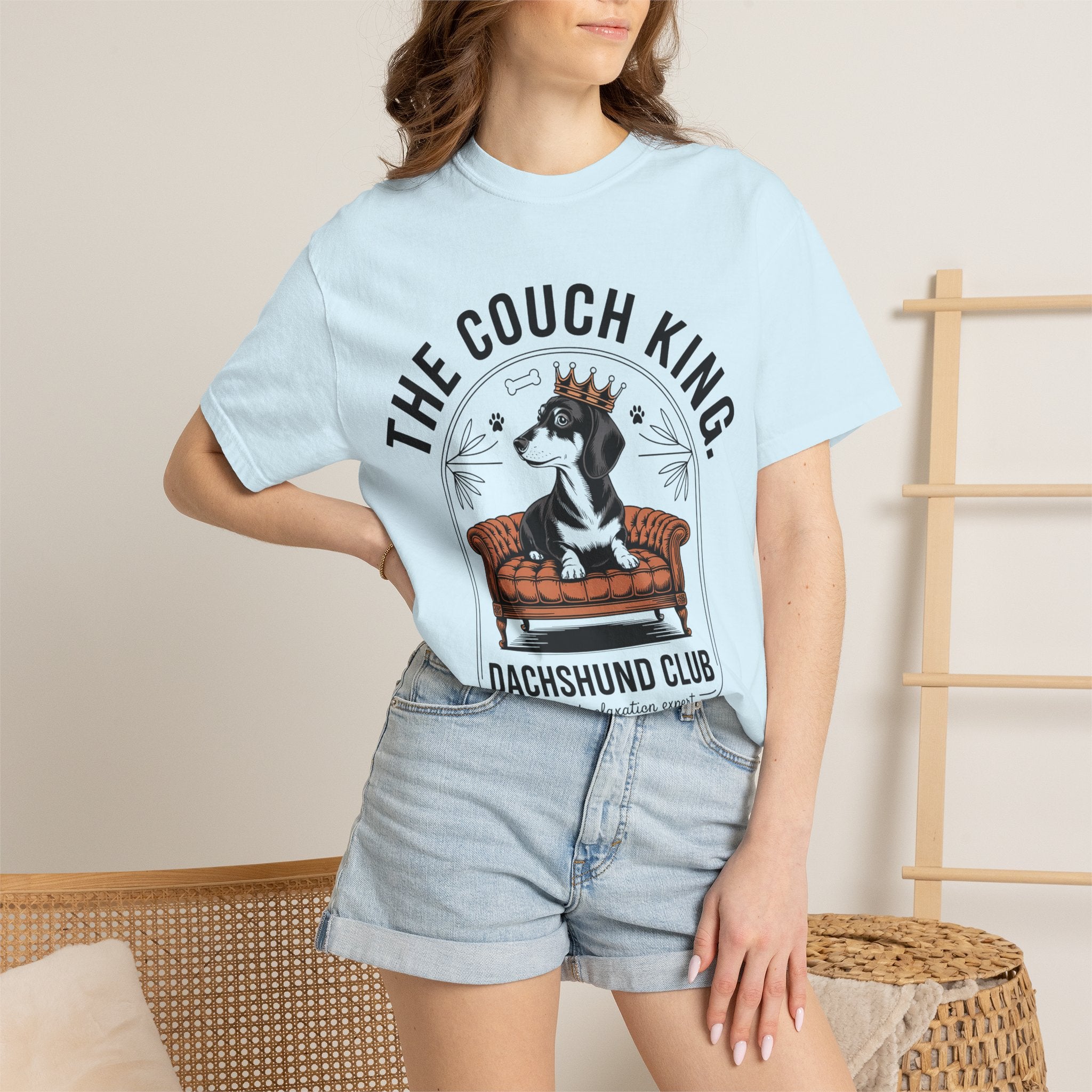 The Couch King Dachshund Club T-Shirt