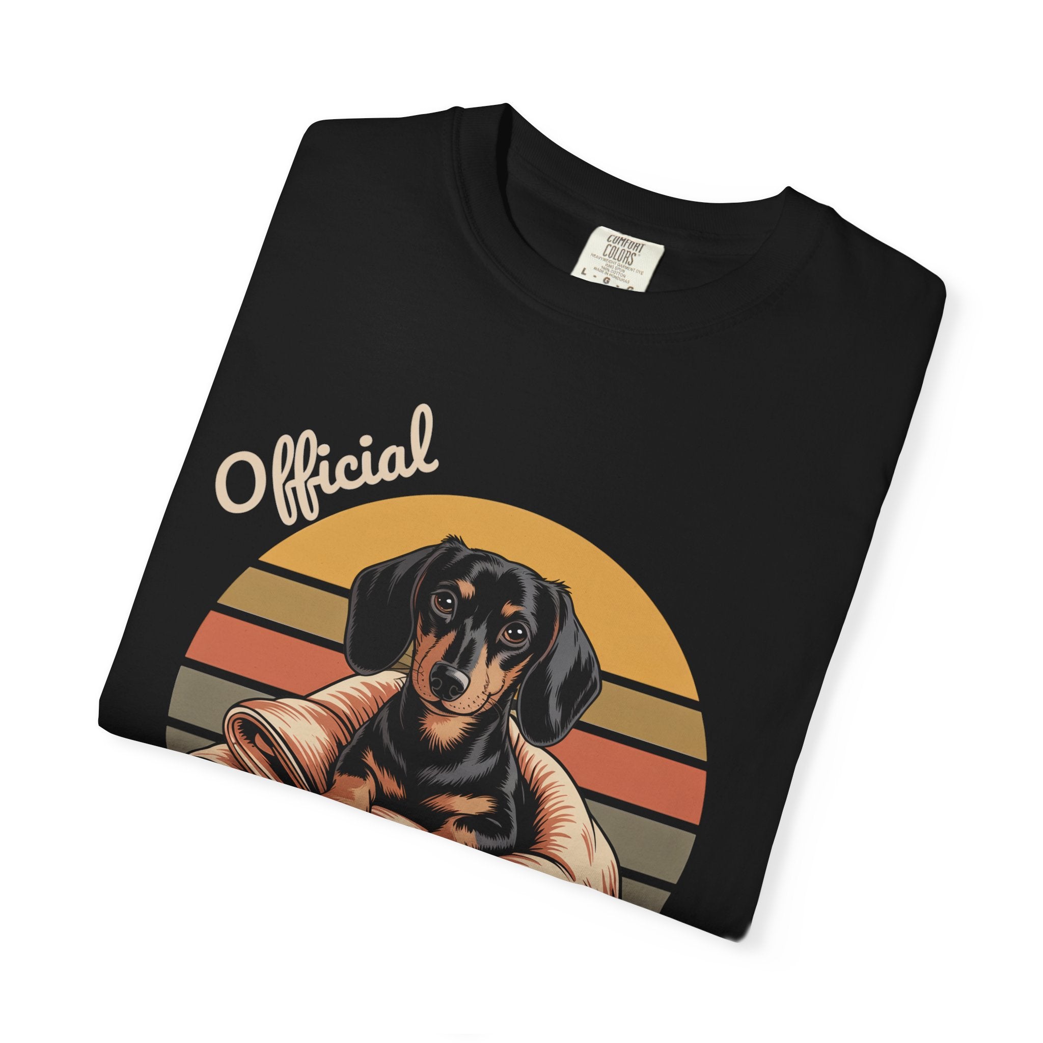 Funn Blanket Inspector T-Shirt — Cute Dachshund Dog Retro Tee