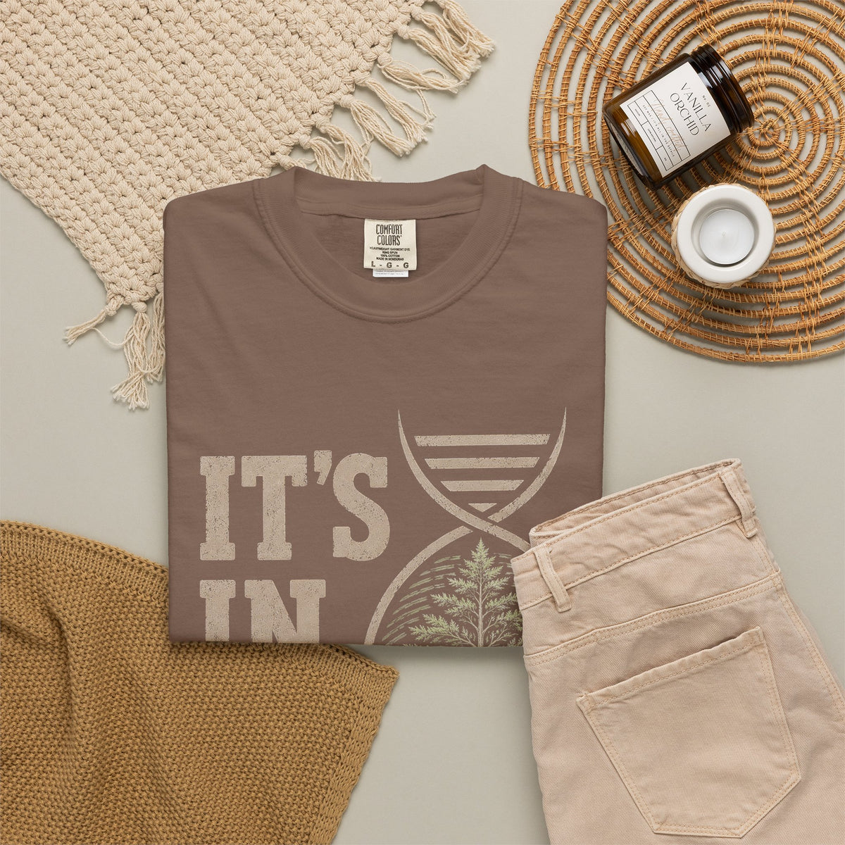 It's In My DNA Tree T-Shirt — Nature Lover Graphic Tee