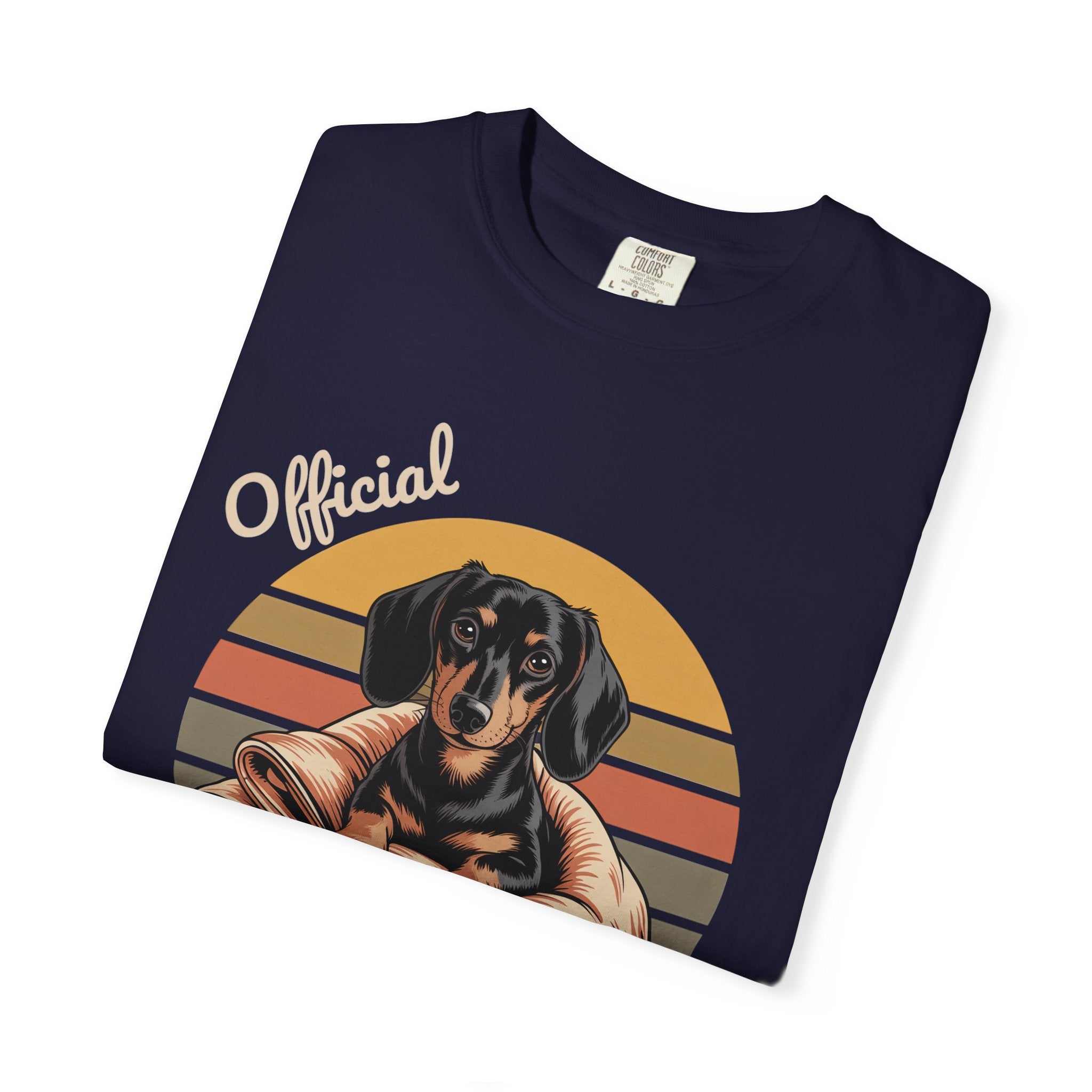 Funn Blanket Inspector T-Shirt — Cute Dachshund Dog Retro Tee