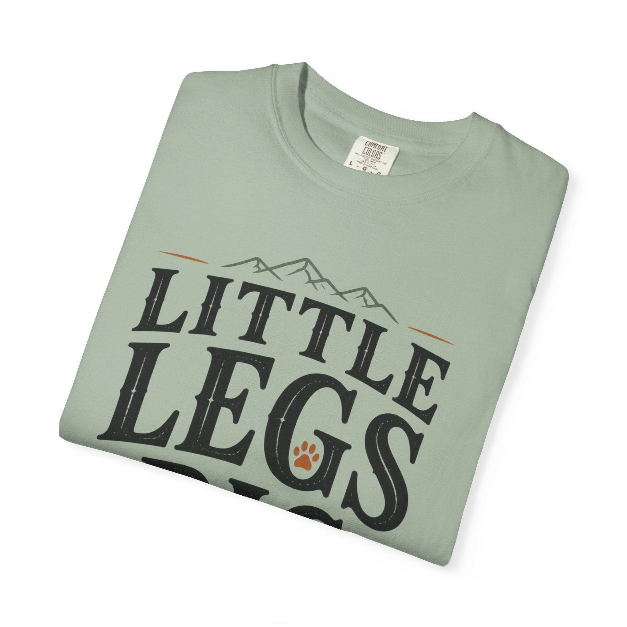 Gravhund Udendørs Eventyr T-shirt | Små Ben Store Eventyr Vandreskjorte | Camping Hundeelsker Tøj