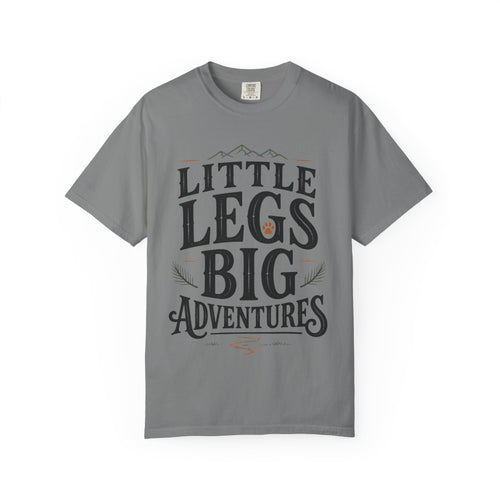 Dachshund Outdoor Adventure T-Shirt | Little Legs Big Adventures Hiking Shirt | Camping Dog Lover Apparel