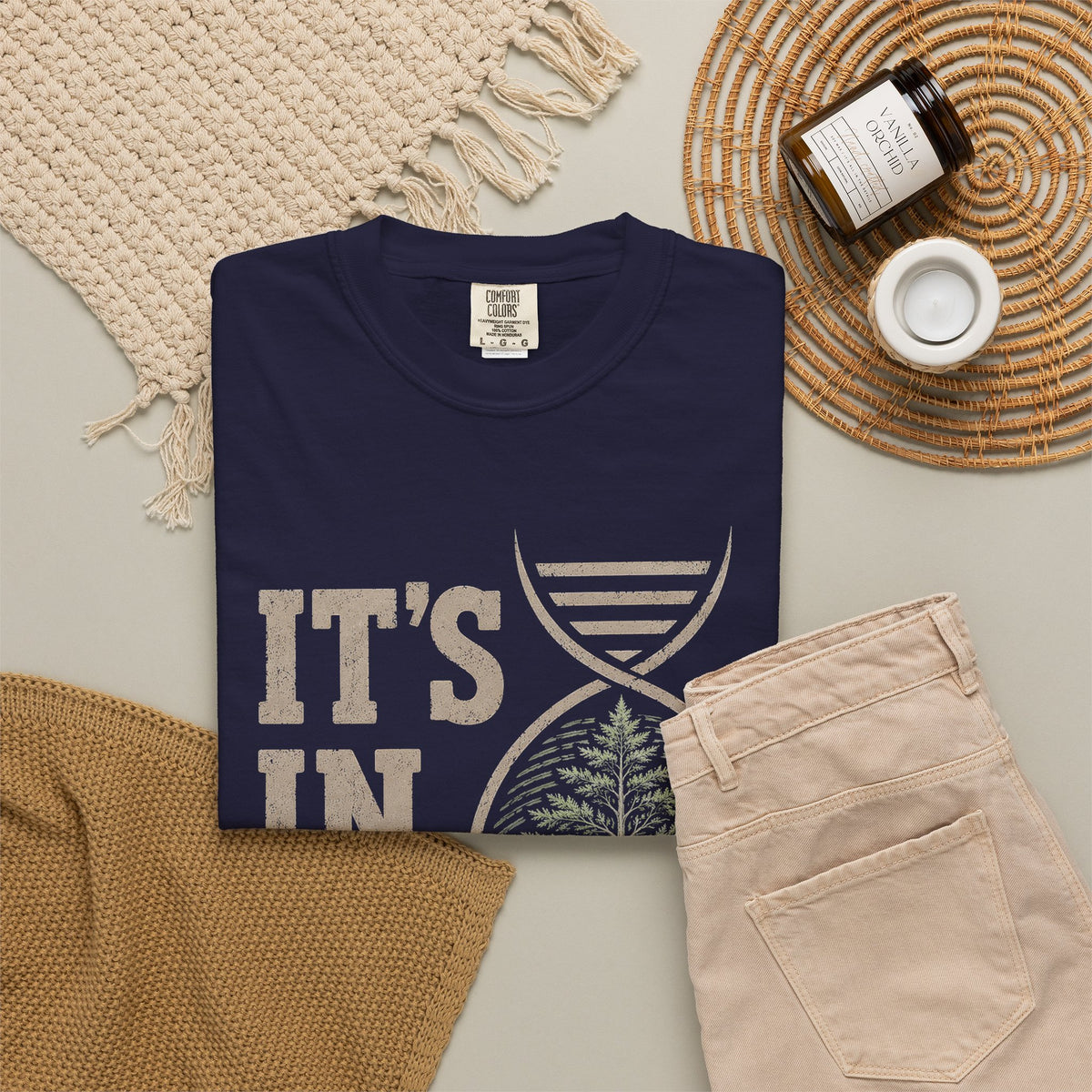 It's In My DNA Tree T-Shirt — Nature Lover Graphic Tee