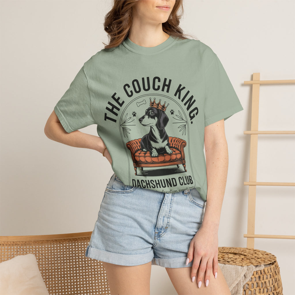 The Couch King Dachshund Club T-Shirt