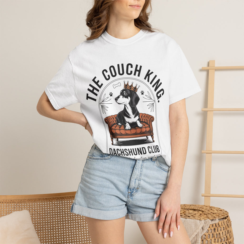 The Couch King Dachshund Club T-Shirt