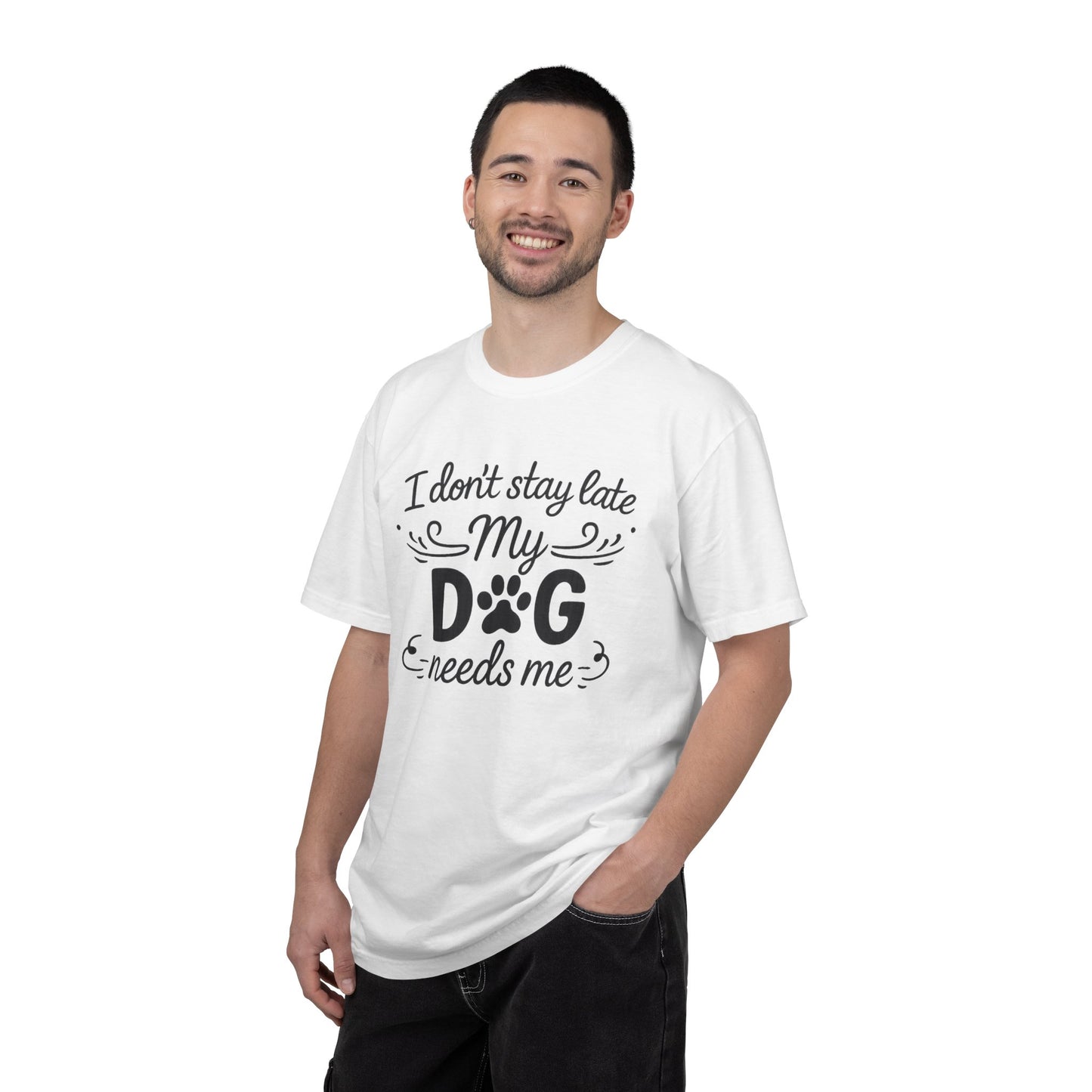 I Don’t Stay Late – Dog Lover T-Shirt