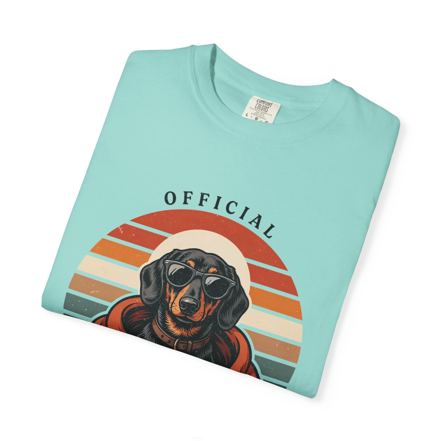 Blanket Inspector Dachshund T-Shirt — Funny Dog Lover Tee
