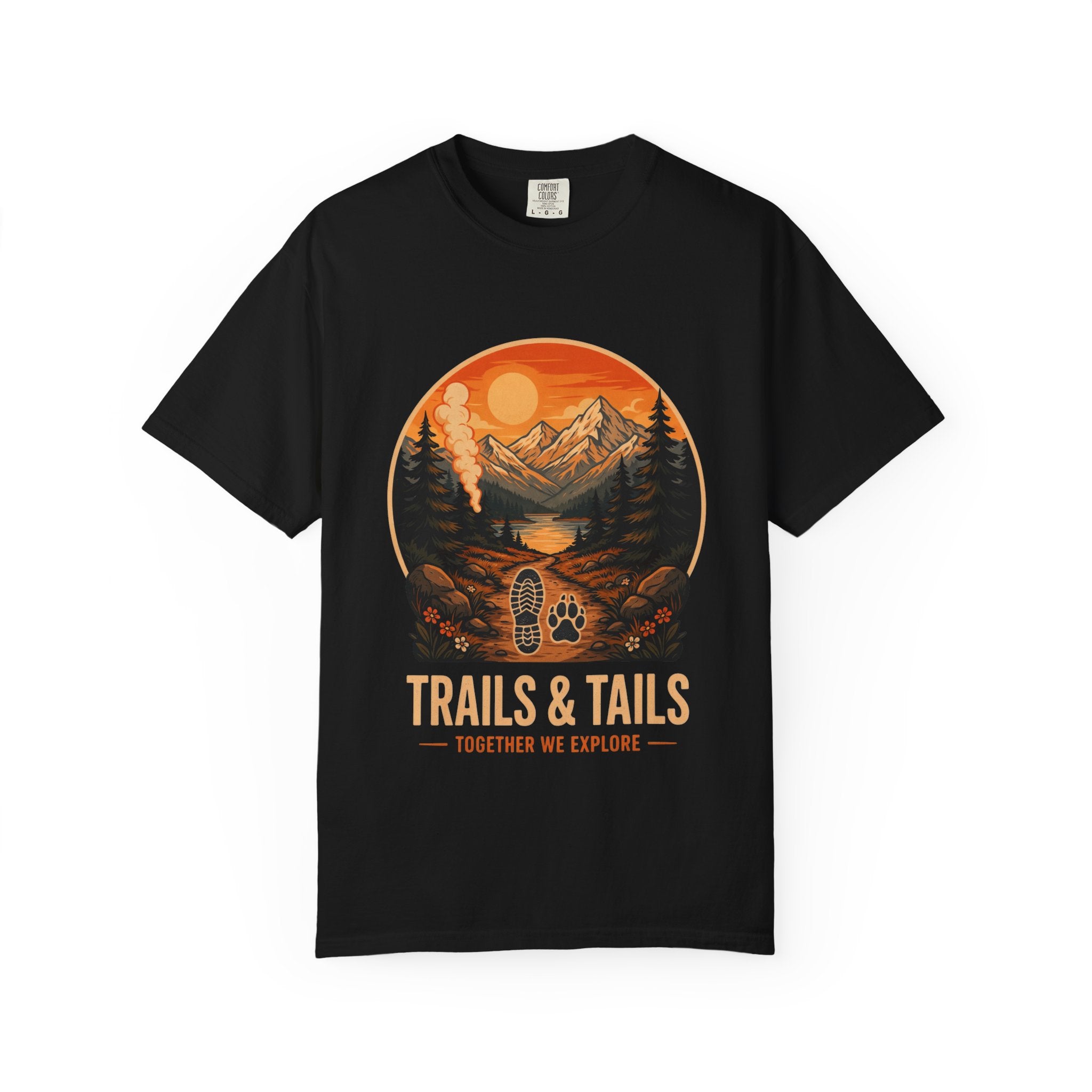Vandrestier & Hale T-shirt — Mountain Lejrbåls Eventyr T-shirt
