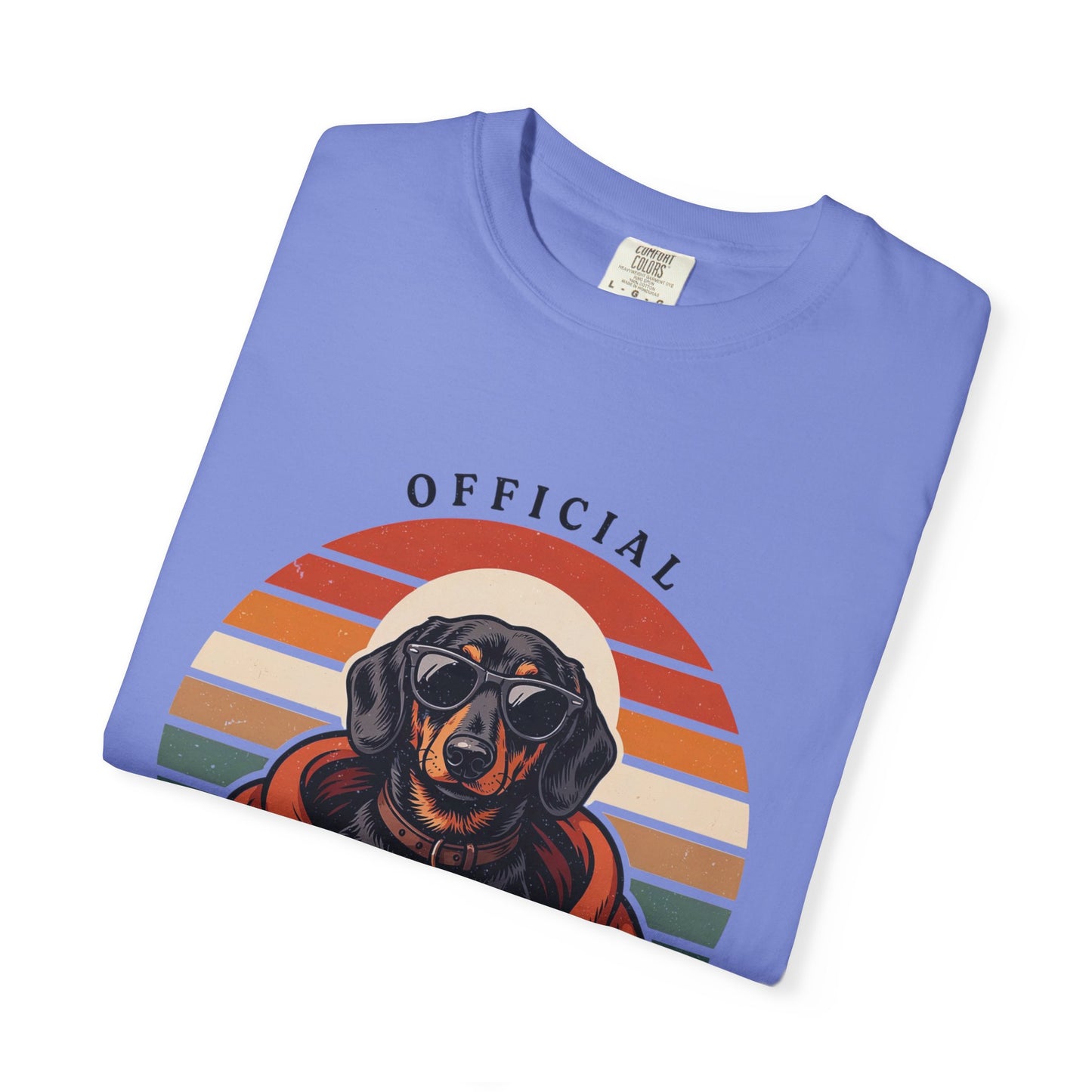 Blanket Inspector Dachshund T-Shirt — Funny Dog Lover Tee