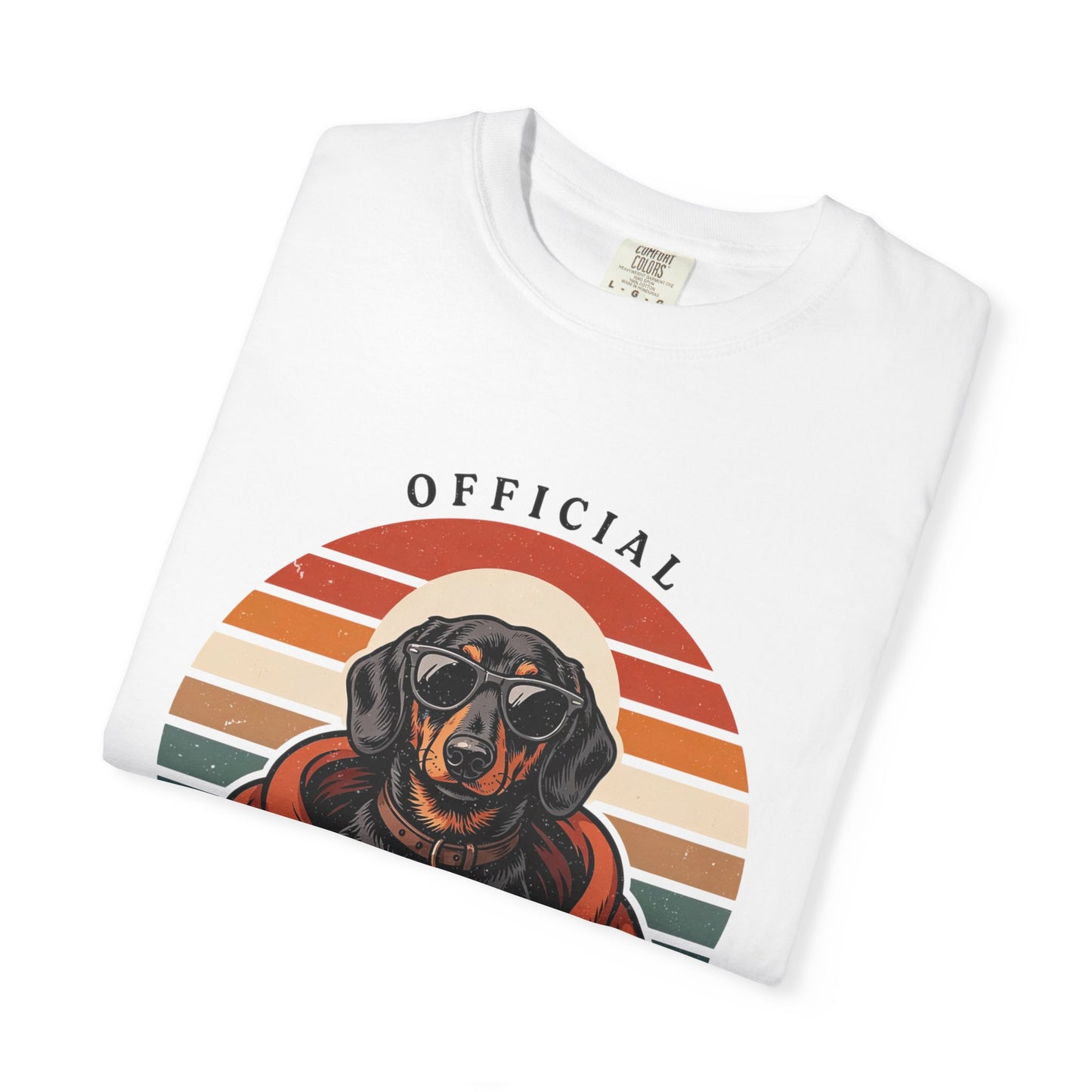 Blanket Inspector Dachshund T-Shirt — Funny Dog Lover Tee