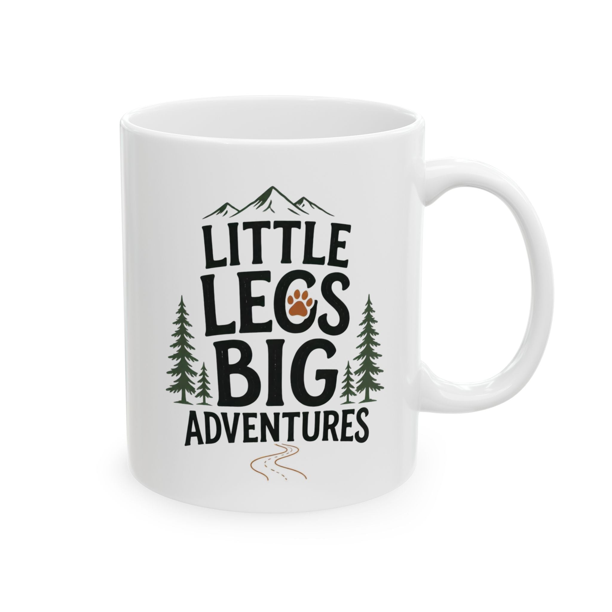 Little Legs Big Adventures Mug | Dachshund Lover Coffee Cup | Outdoor Hiking Camping Gift | Dog Mom Adventure Mug