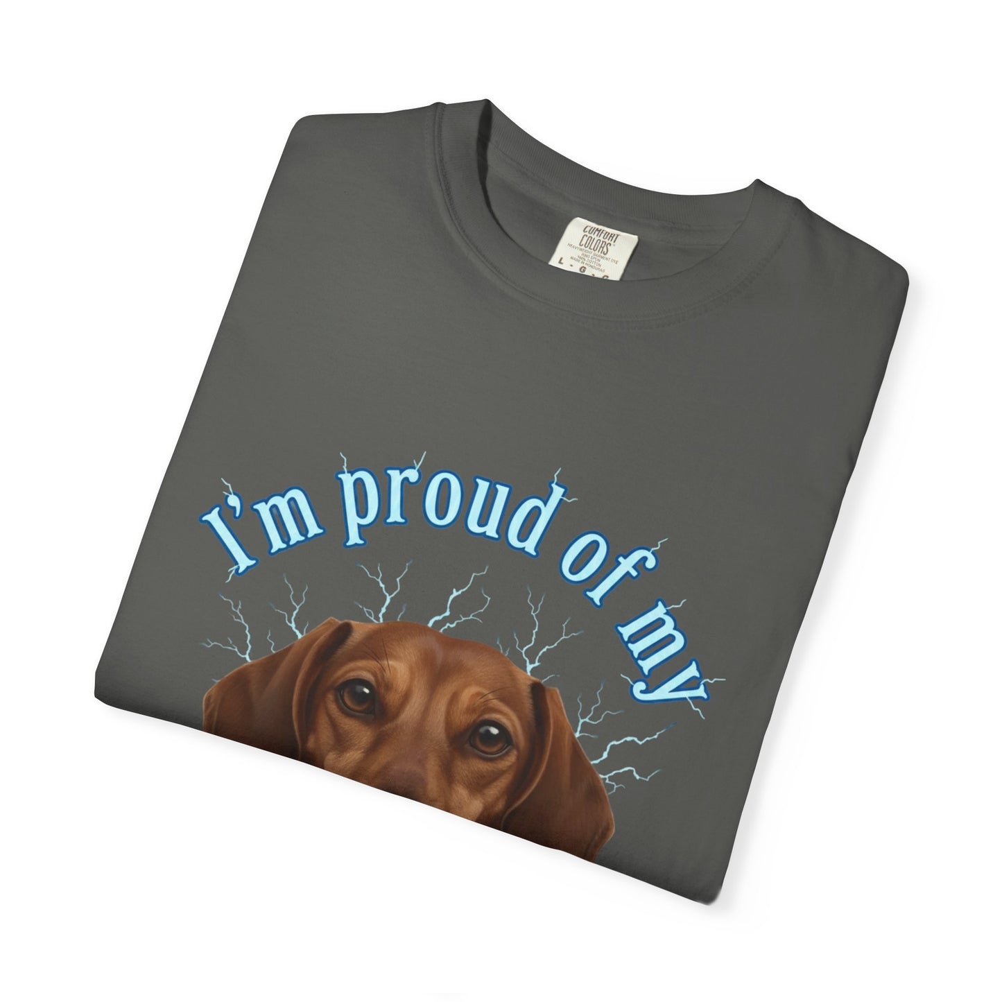 T-Shirt  “I’m Proud of My Little Weiner” Dachshund Tee