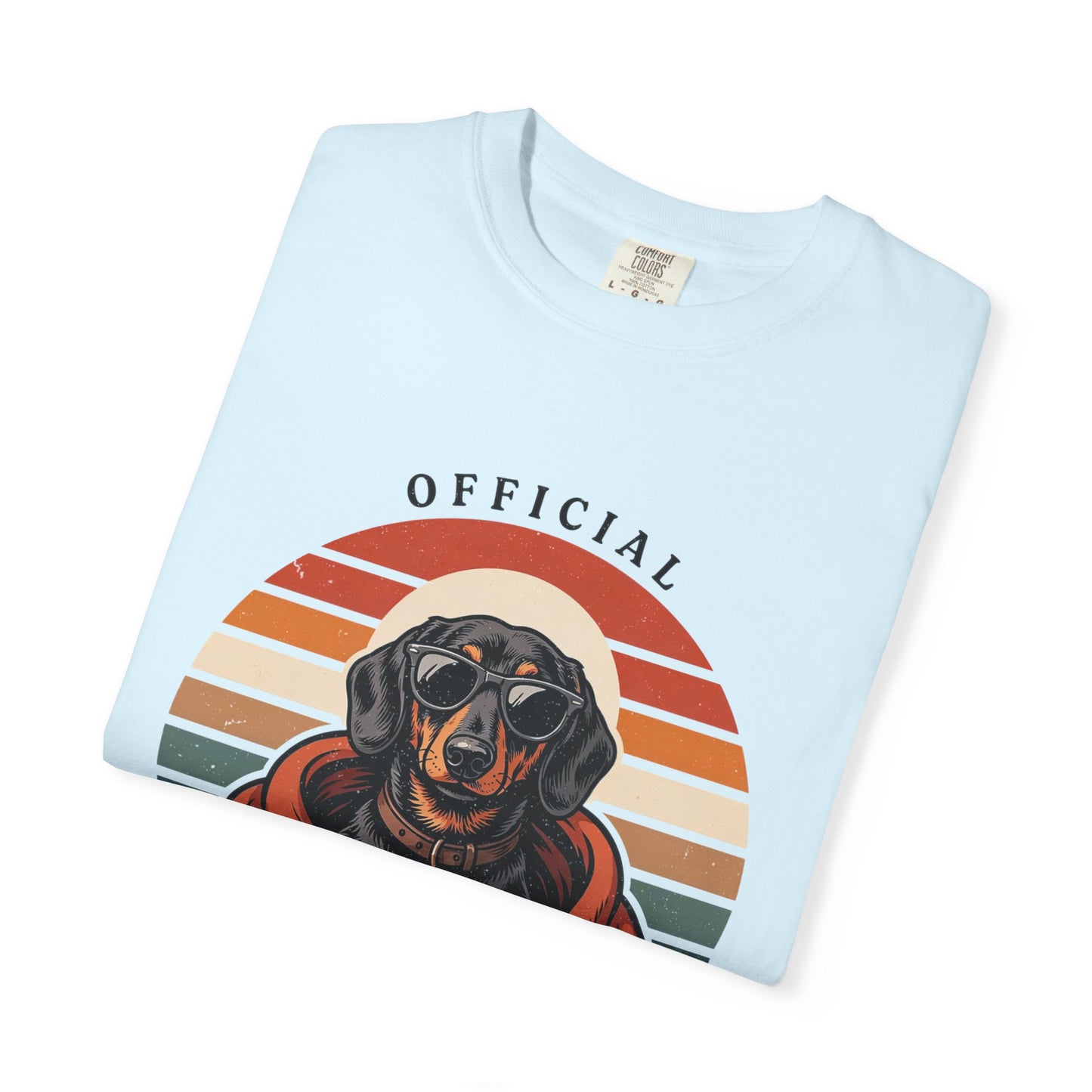 Blanket Inspector Dachshund T-Shirt — Funny Dog Lover Tee