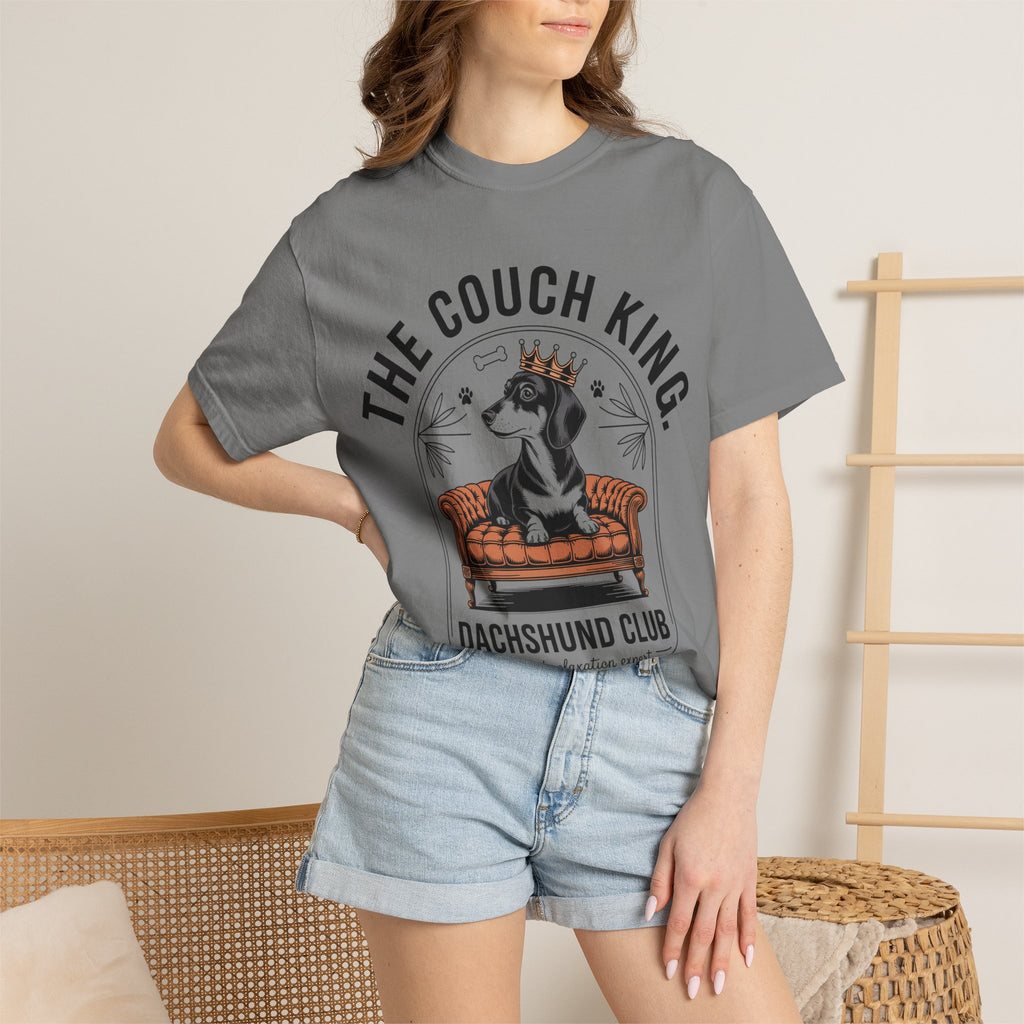 The Couch King Dachshund Club T-Shirt