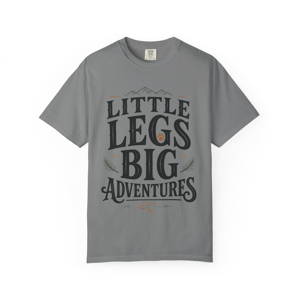 Dachshund Outdoor Adventure T-Shirt | Little Legs Big Adventures Hiking Shirt | Camping Dog Lover Apparel